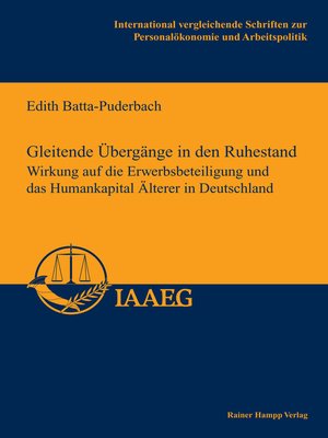 cover image of Gleitende Übergänge in den Ruhestand